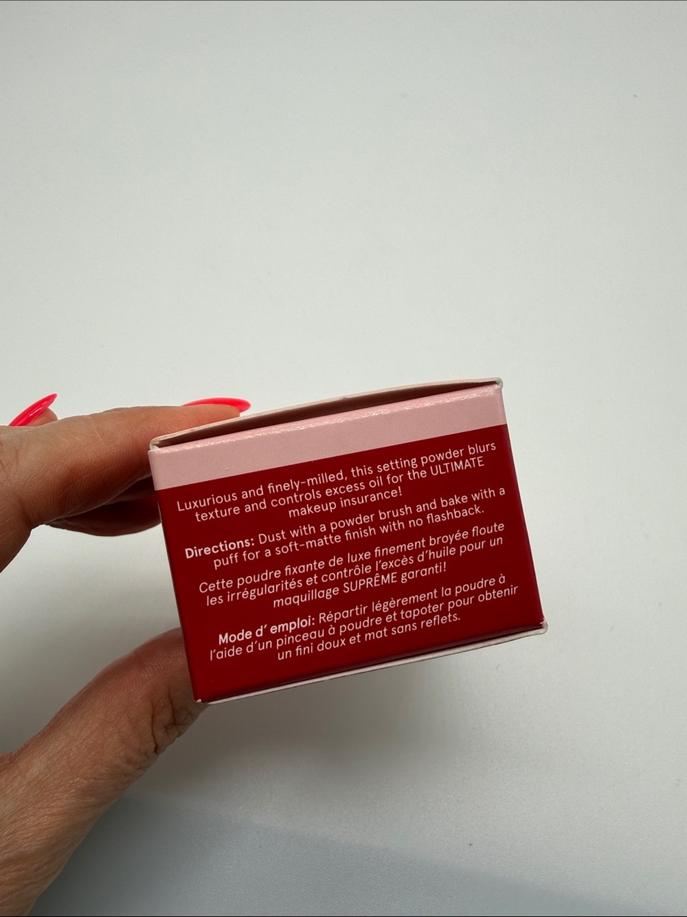 One Size Ultimate Blurring Setting Powder in Ultra Pink Mini Size NWT - Picture 5 of 5